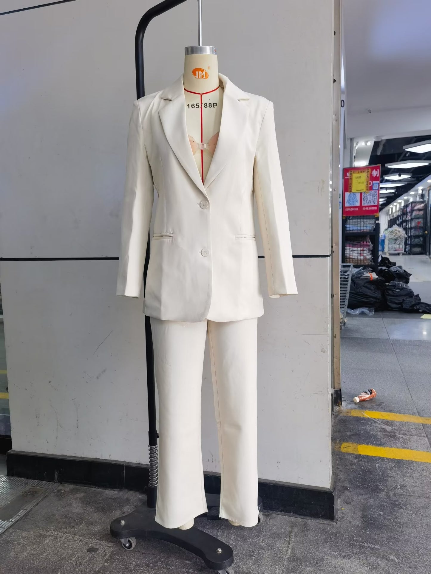 Women Autumn Loose Slimming French Straight Blazer