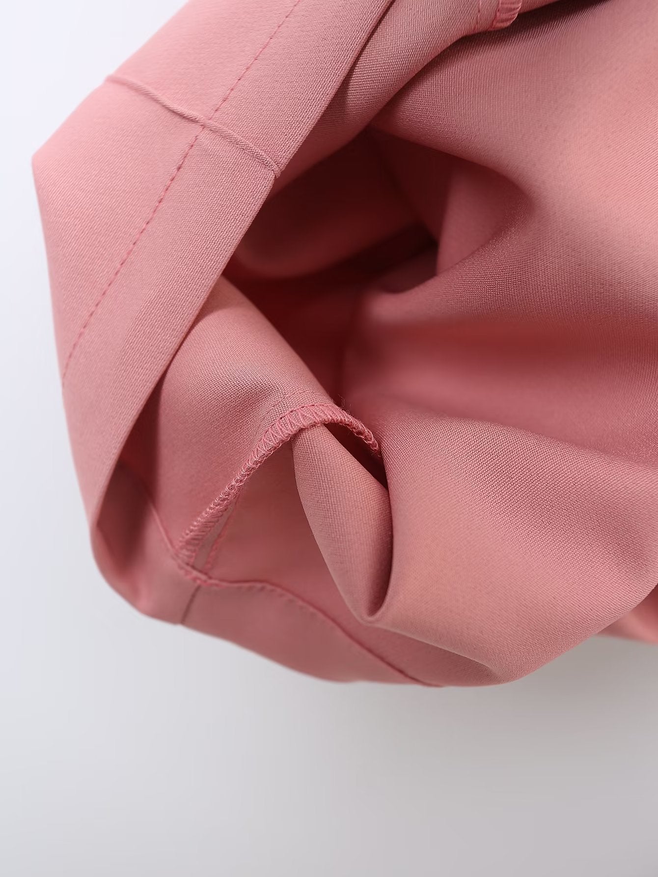 Spring Summer Women Solid Color Work Pant