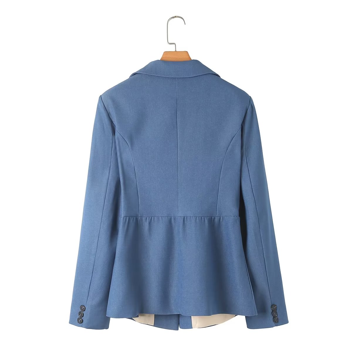 Autumn Winter Personalized Blazer Blue Blazer