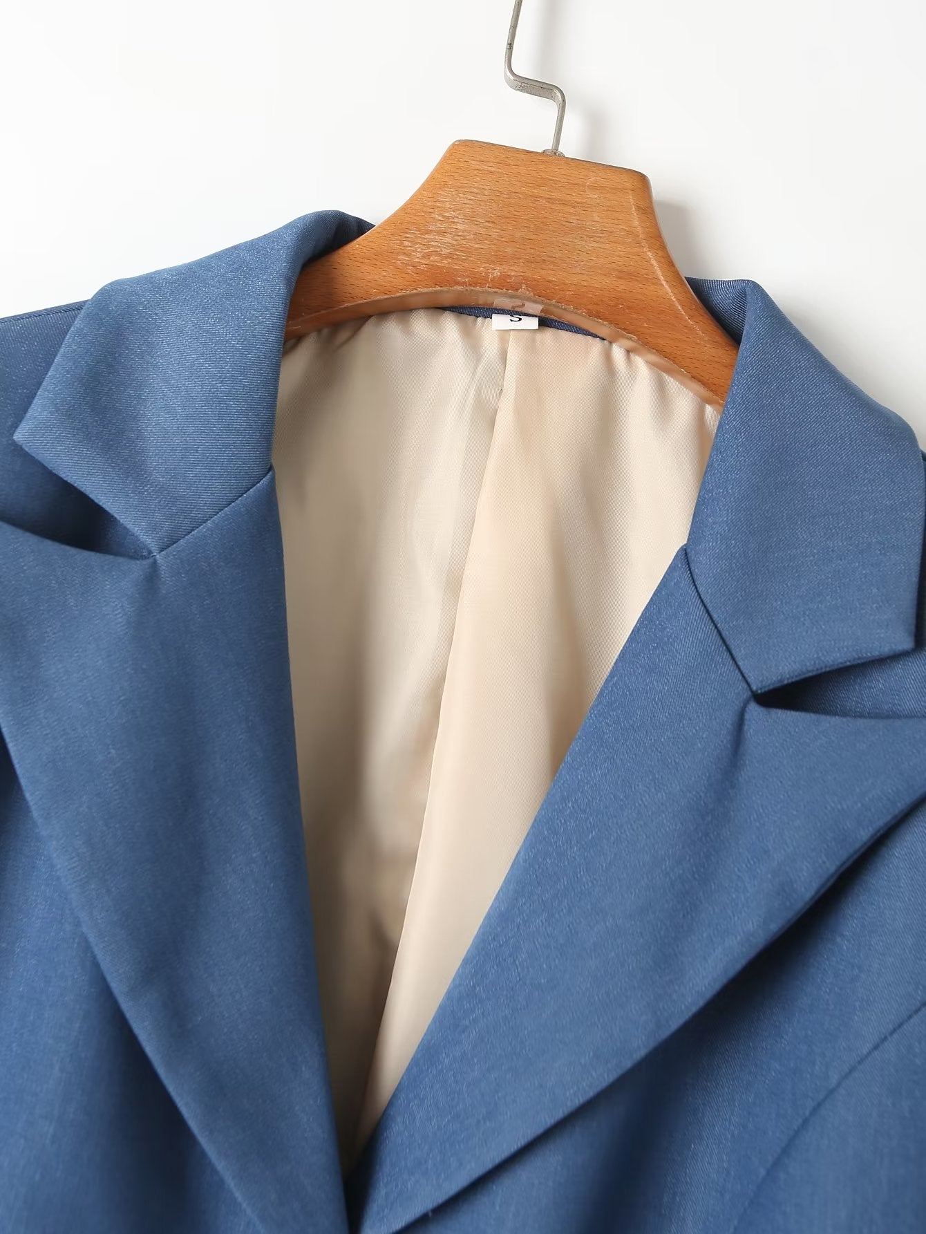 Autumn Winter Personalized Blazer Blue Blazer