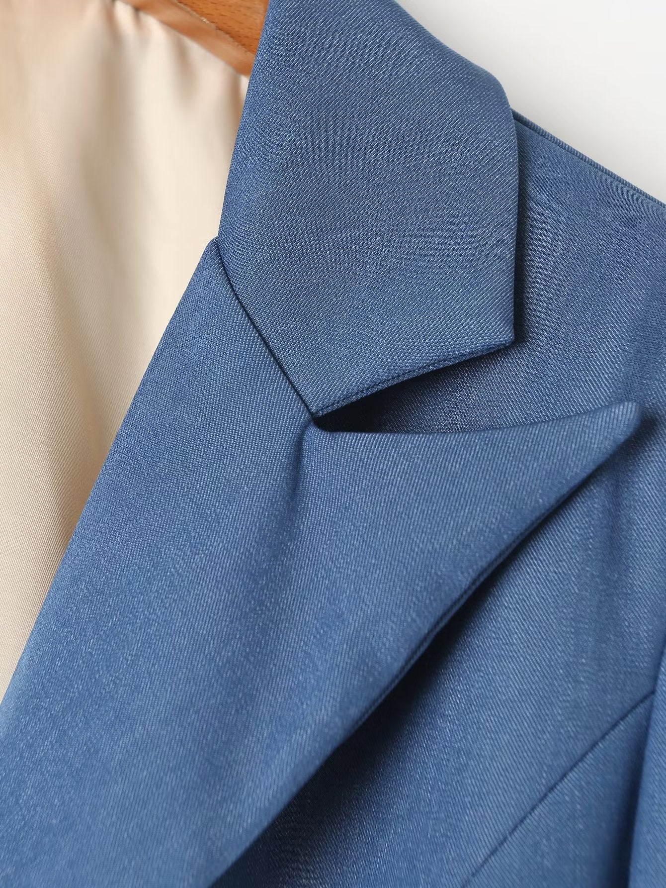 Autumn Winter Personalized Blazer Blue Blazer