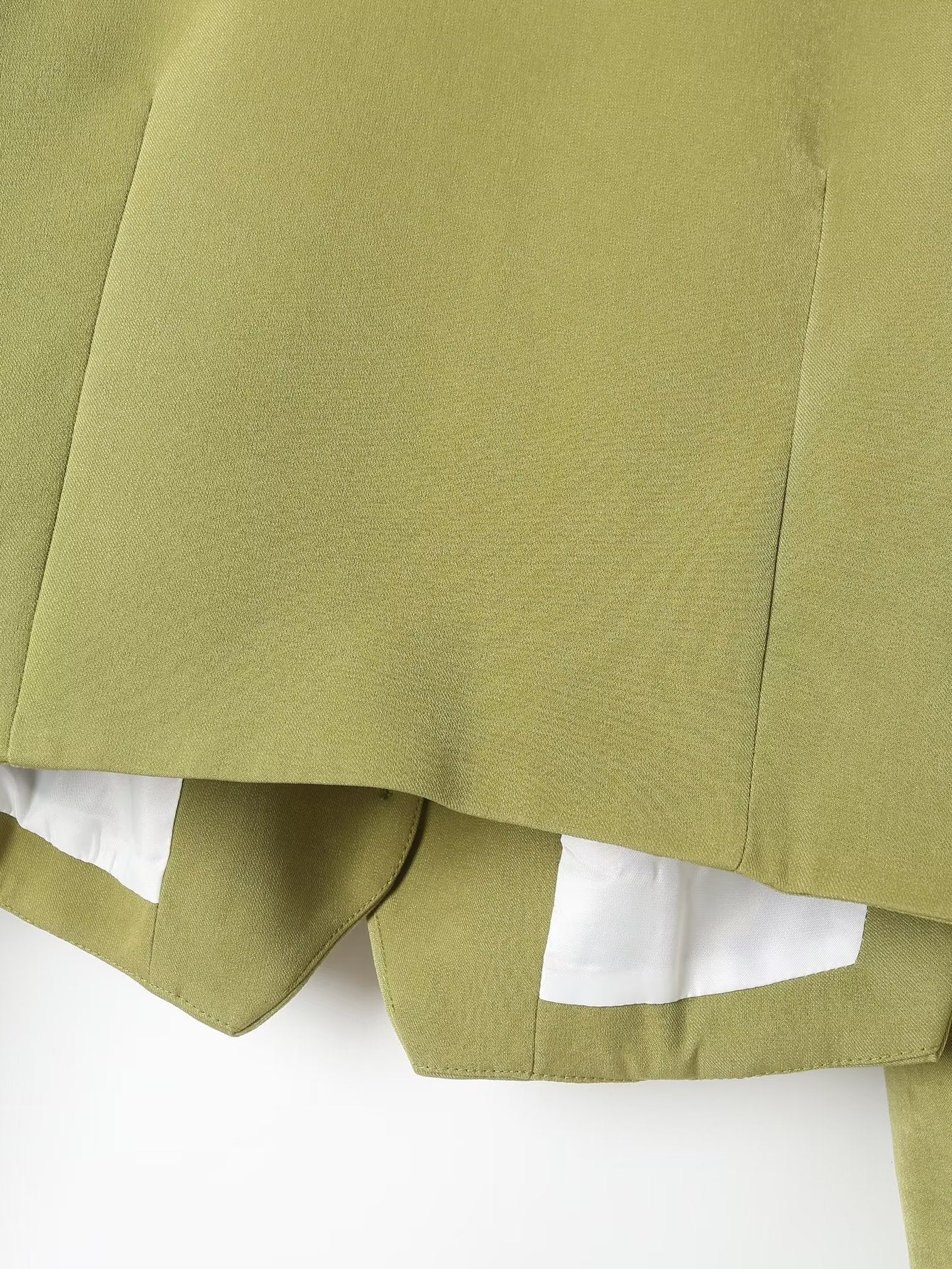 Spring Autumn Short Green Blazer Goddess High Grade Casual Spring Small