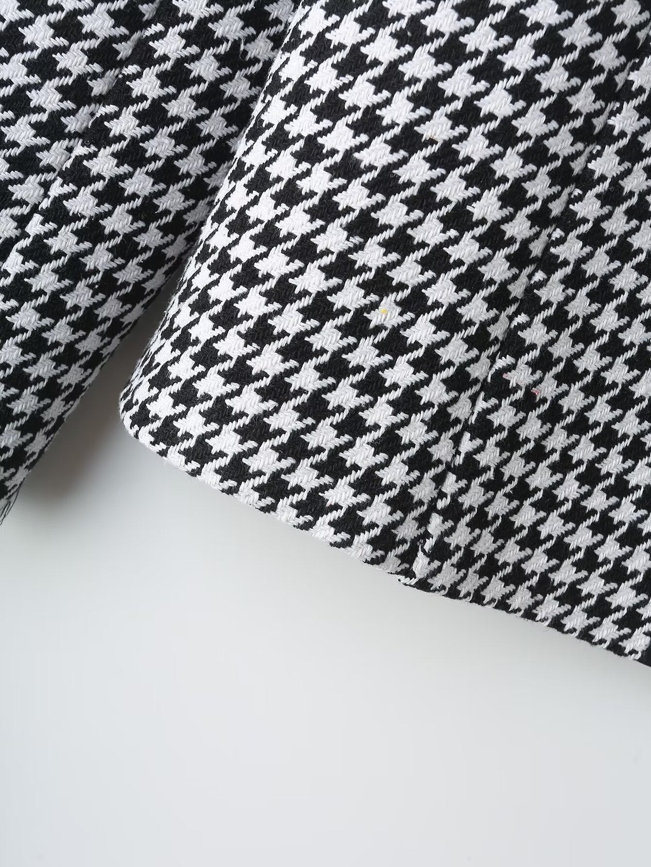 Autumn Women Clothing Classic Check Pattren All Match Short Office Short Coat