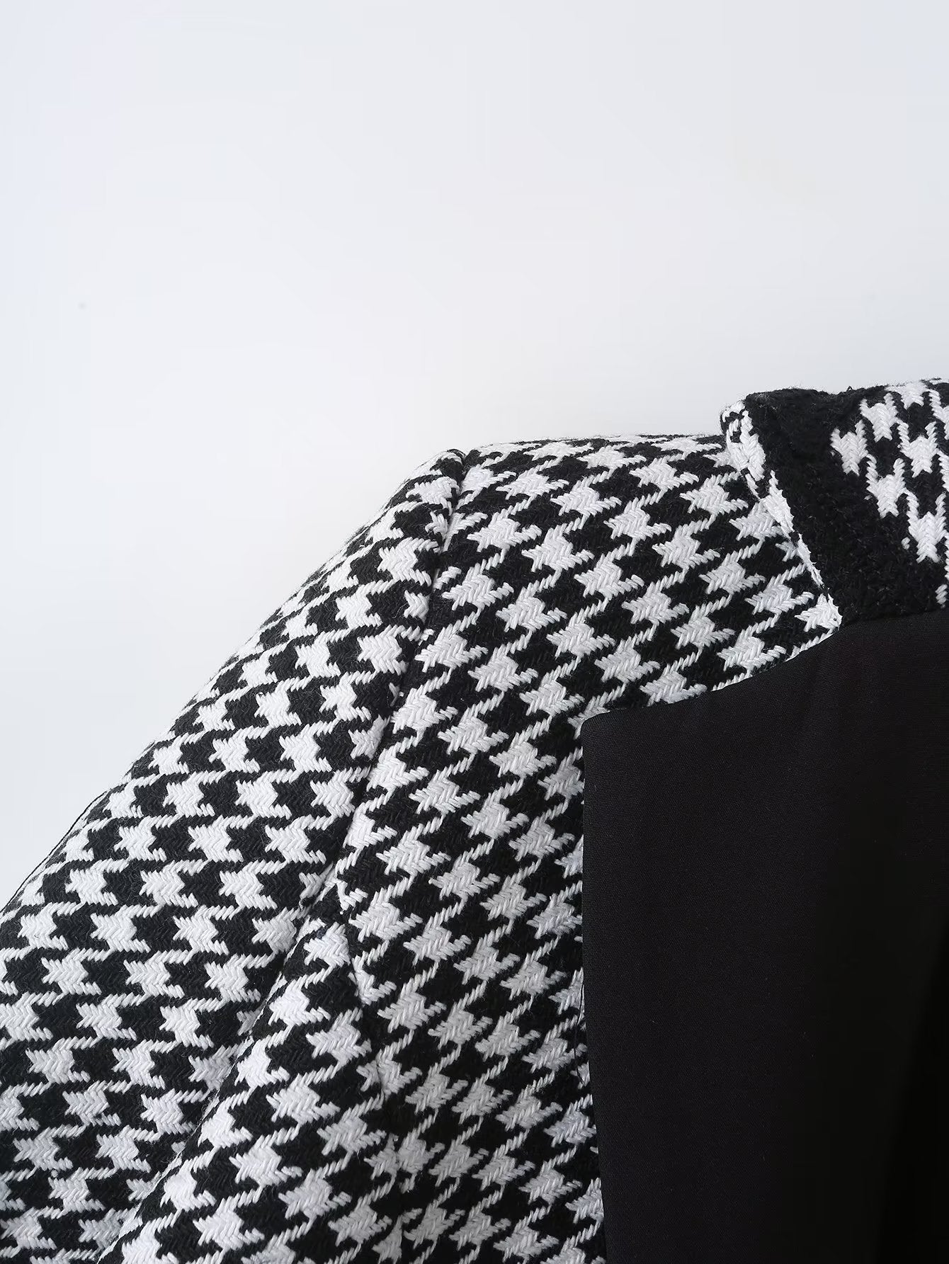 Autumn Women Clothing Classic Check Pattren All Match Short Office Short Coat