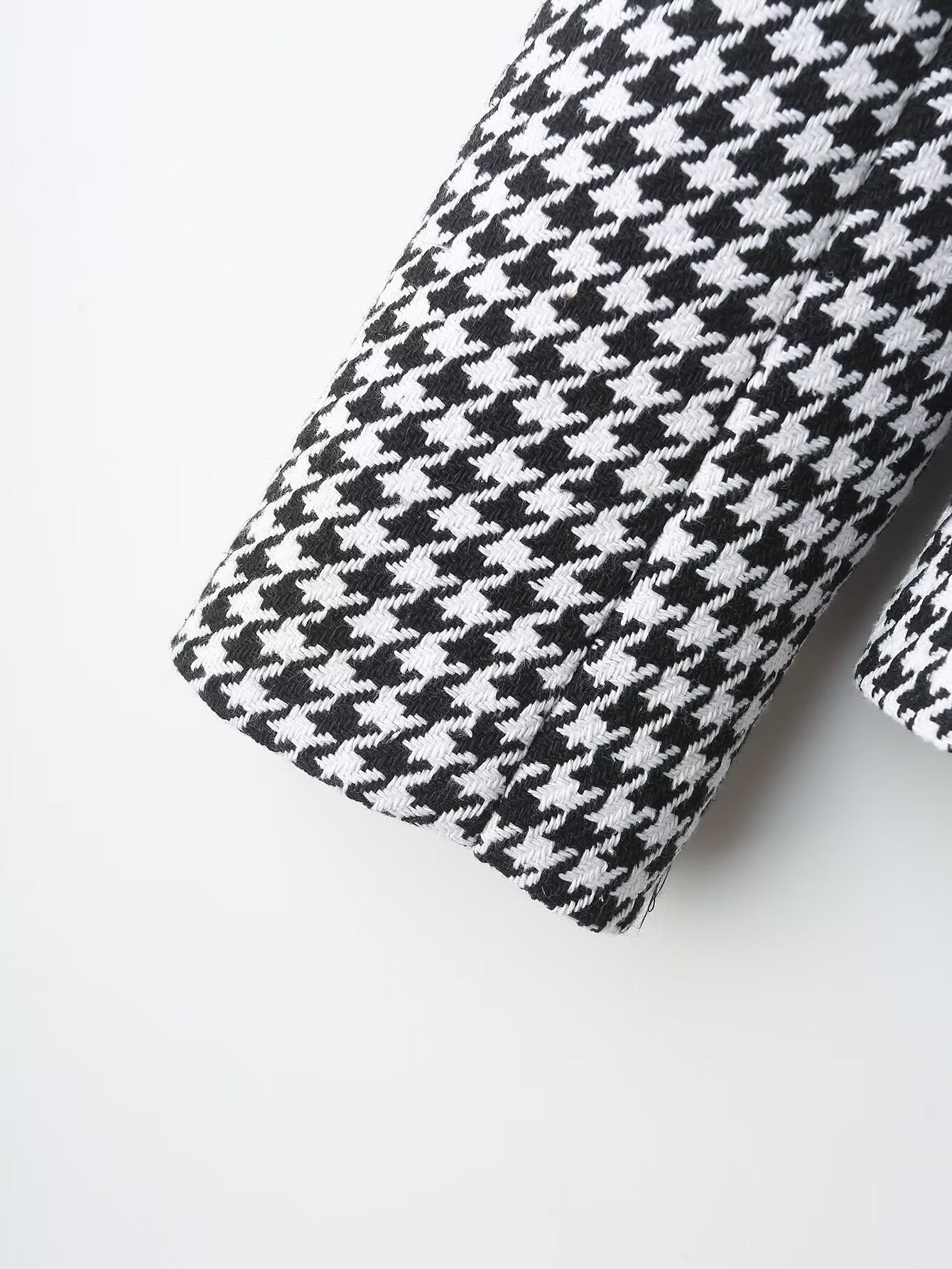 Autumn Women Clothing Classic Check Pattren All Match Short Office Short Coat