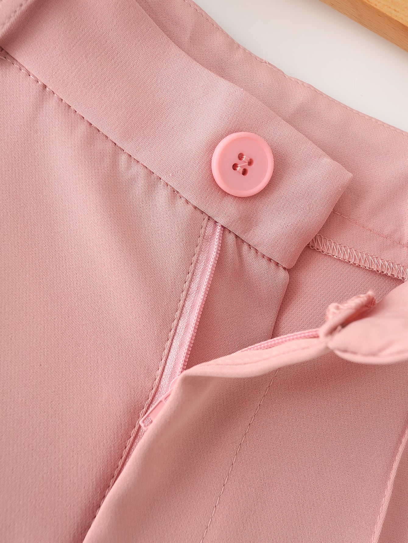 Women Clothing Spring Autumn Solid Color Loose Suit Bootcut Pants Suit