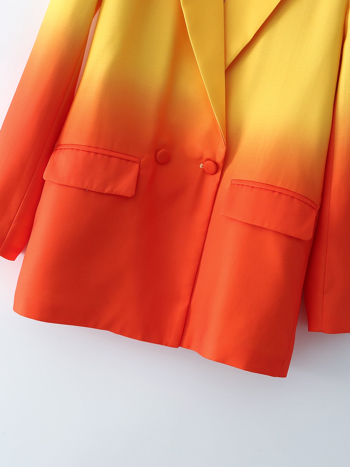 Spring Autumn Tailored Collar Positioning Printing Special Multicolor Elegant Women Clothing Blazer