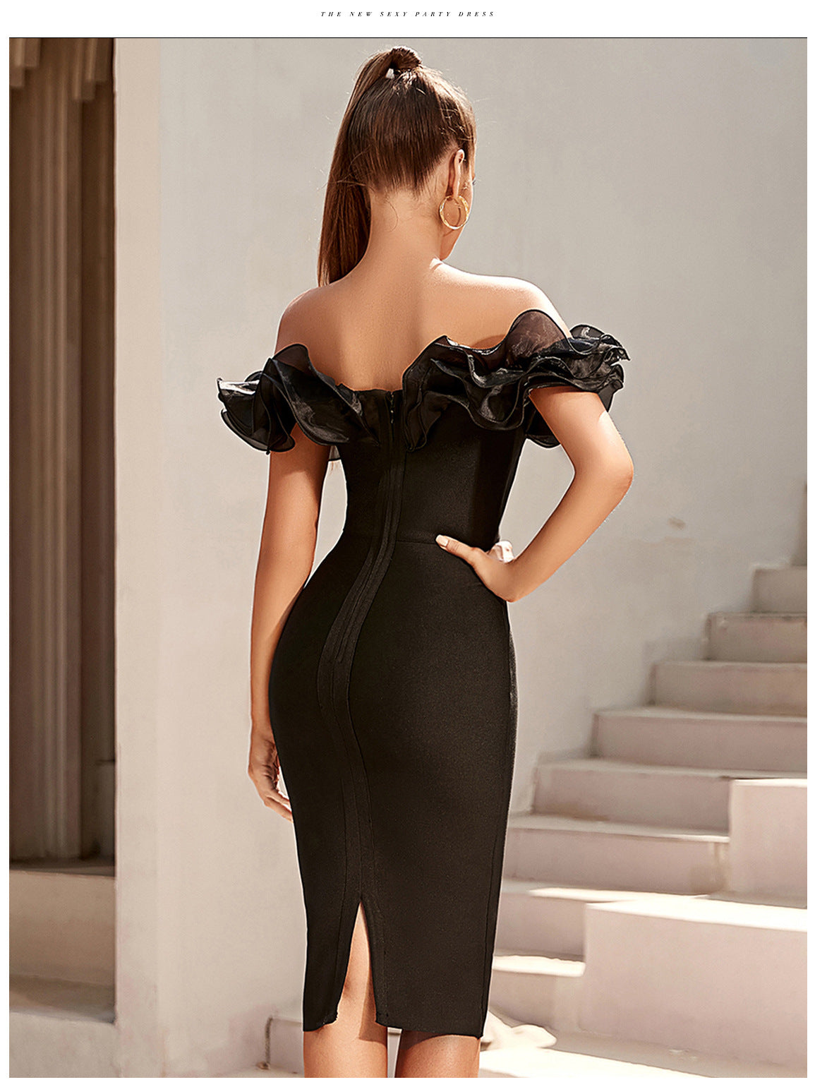 Bandage Dress Elegant Sexy Party Annual Party Evening Dress Bridesmaid Dress