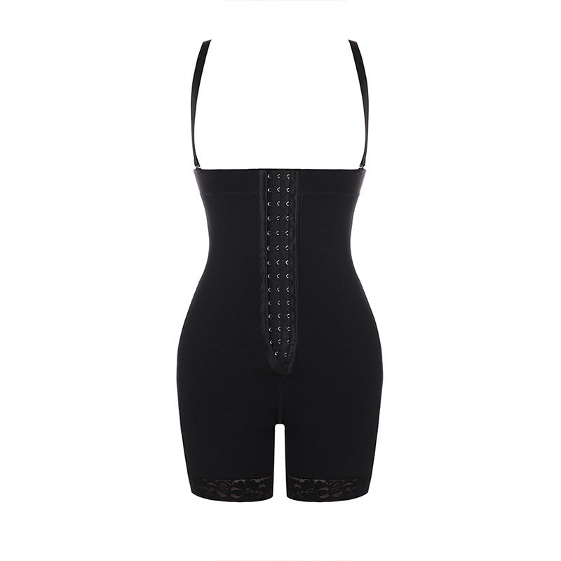 Crotch Zipper Corset Breasted One Piece Corset Body Shaper Women Girdle