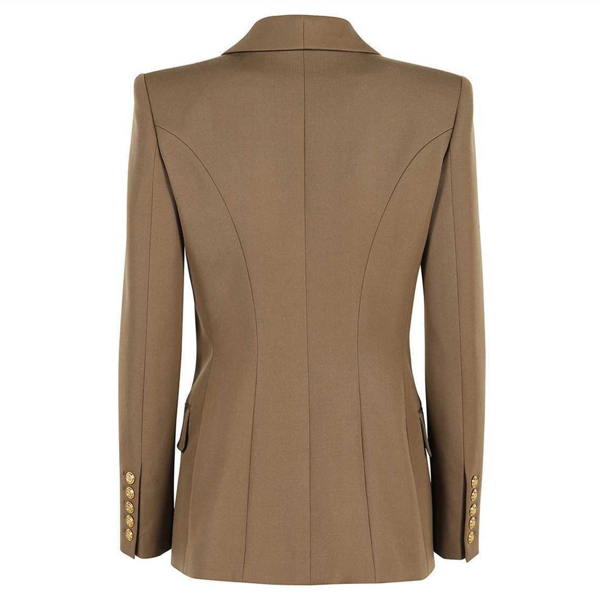 Spring Autumn Advanced Women Blazer Classic Green Collar Blazer High Quality