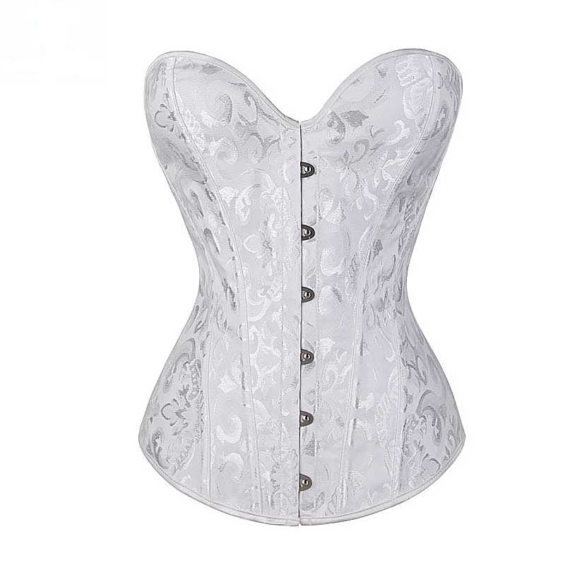 Non-Lace Jacquard Fabric Corset Send Court Body Shaping Vest Sources