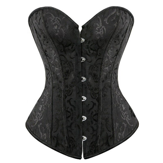 Non-Lace Jacquard Fabric Corset Send Court Body Shaping Vest Sources