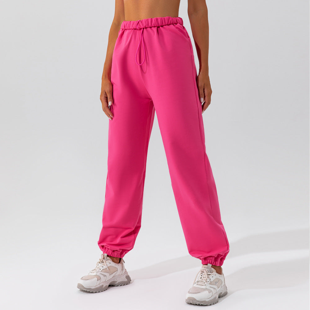 Spring Summer Girdle Loose Track Sweatpants Women Outdoor Dance Casual Trousers Office All Matching Straight Sweatpants Women