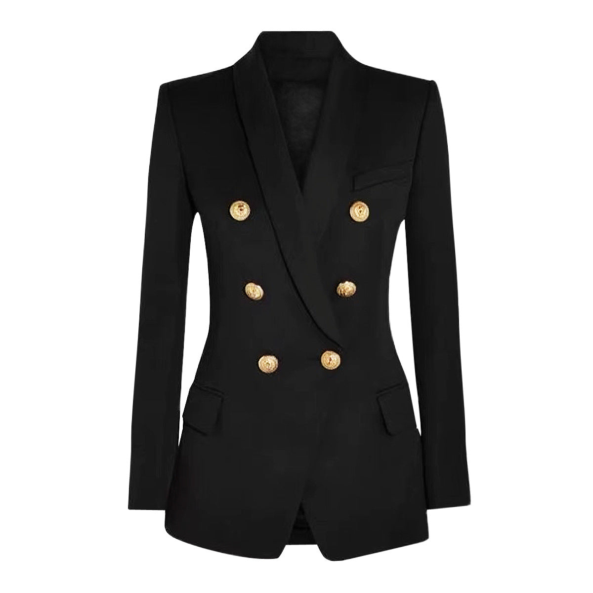 Spring Autumn Advanced Women Classic Green Fruit Collar Blazer High Quality